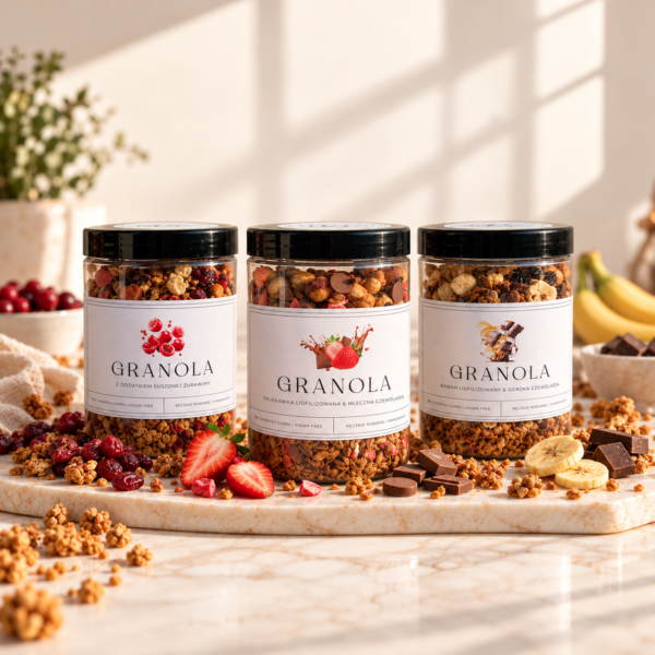 GRANOLA - bez cukru / hand made